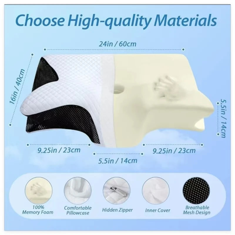 Cervical Pillow Made of Memory Foam
